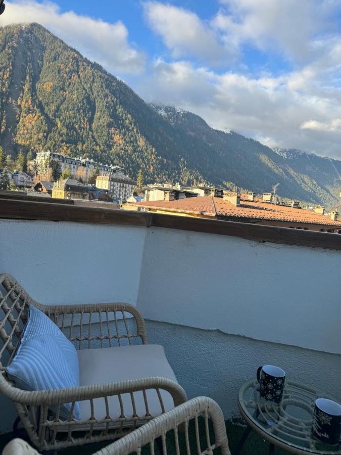 Apartamento Cocon Au Coeur De Chamonix Avec Parking Gratuit Exterior foto